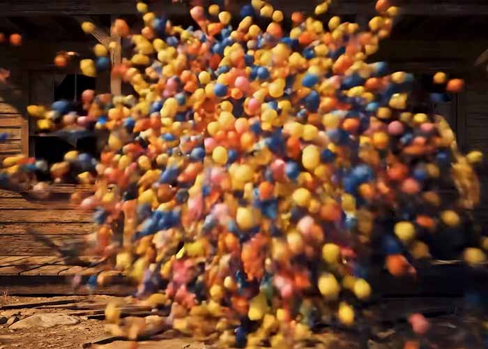 Google gemini veo 3 video generator balls