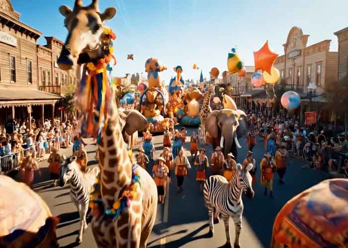 Google gemini veo 3 video generator giraffe